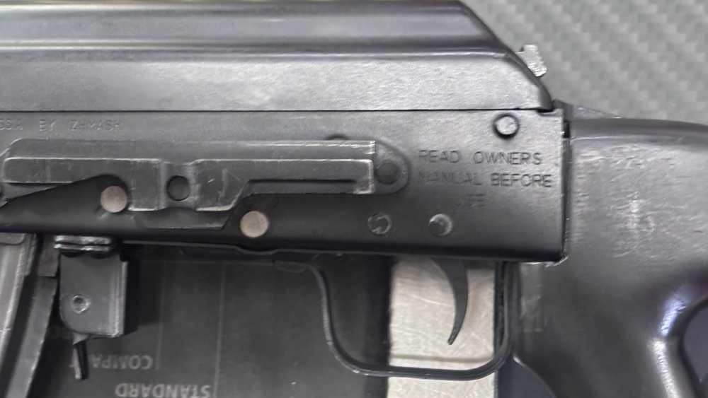 Izhmash Saiga Russian AK47 w/1mag RAMC import with floating scope mount -img-47