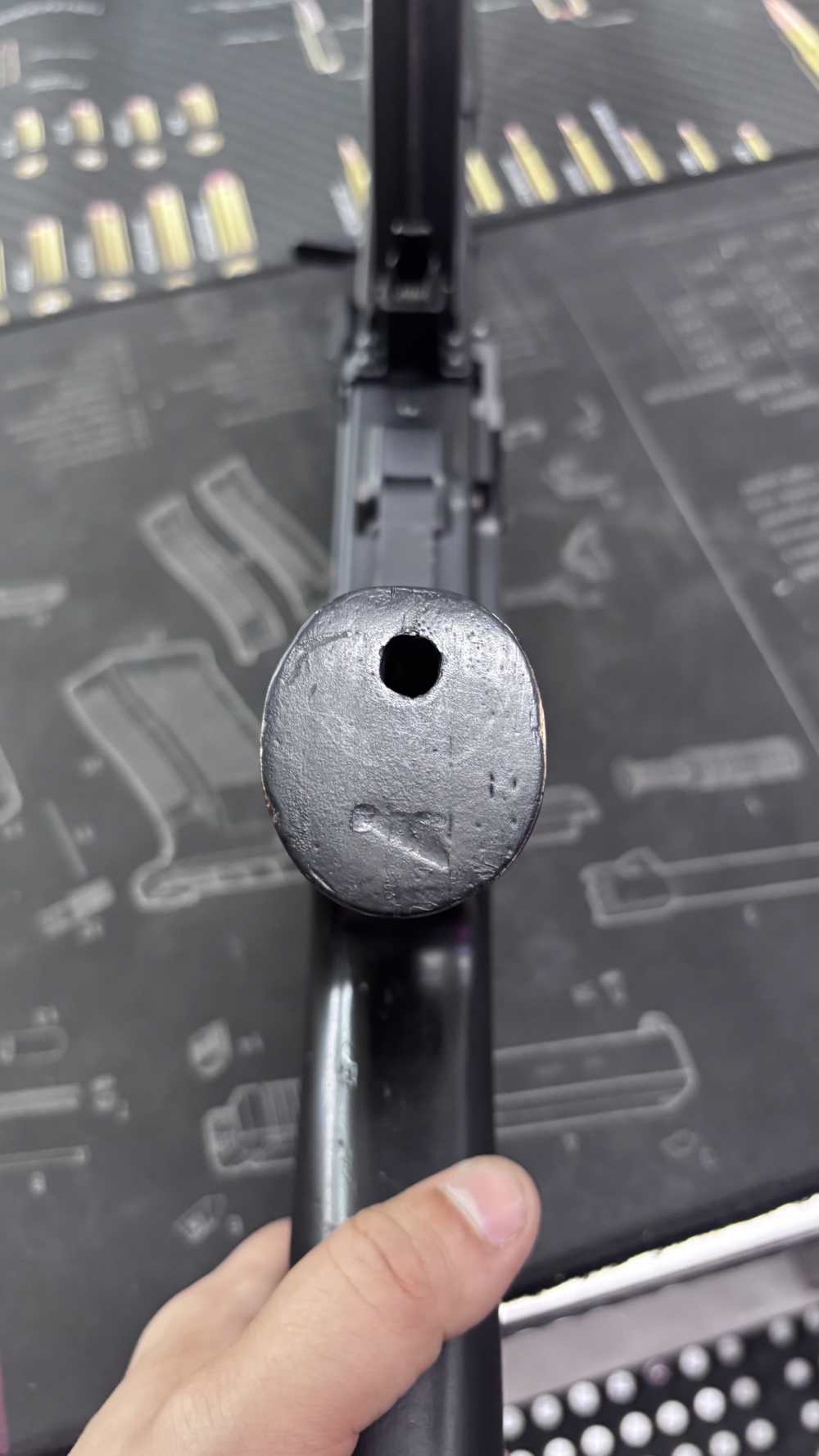 Izhmash Saiga Russian AK47 w/1mag RAMC import with floating scope mount -img-15
