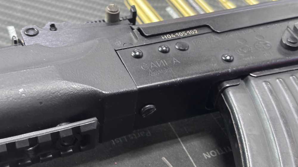 Izhmash Saiga Russian AK47 w/1mag RAMC import with floating scope mount -img-53