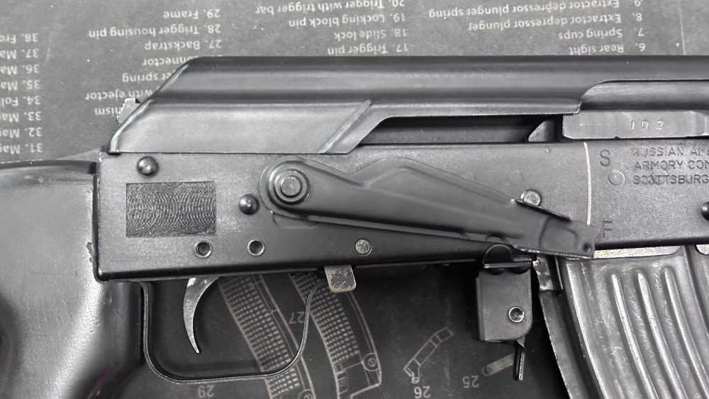 Izhmash Saiga Russian AK47 w/1mag RAMC import with floating scope mount -img-31