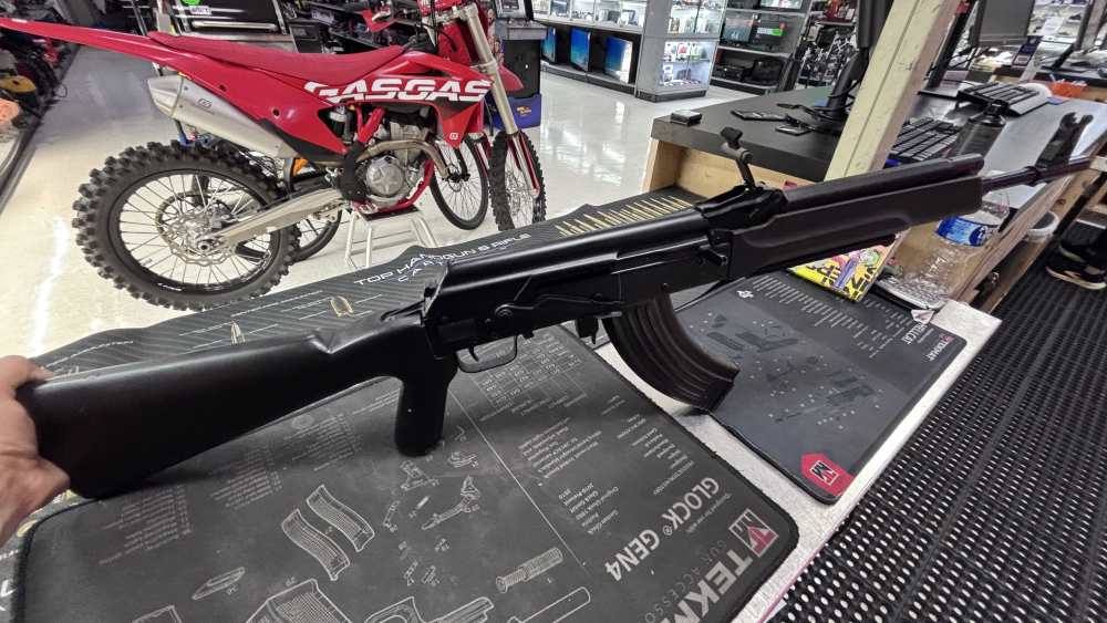 Izhmash Saiga Russian AK47 w/1mag RAMC import with floating scope mount -img-20