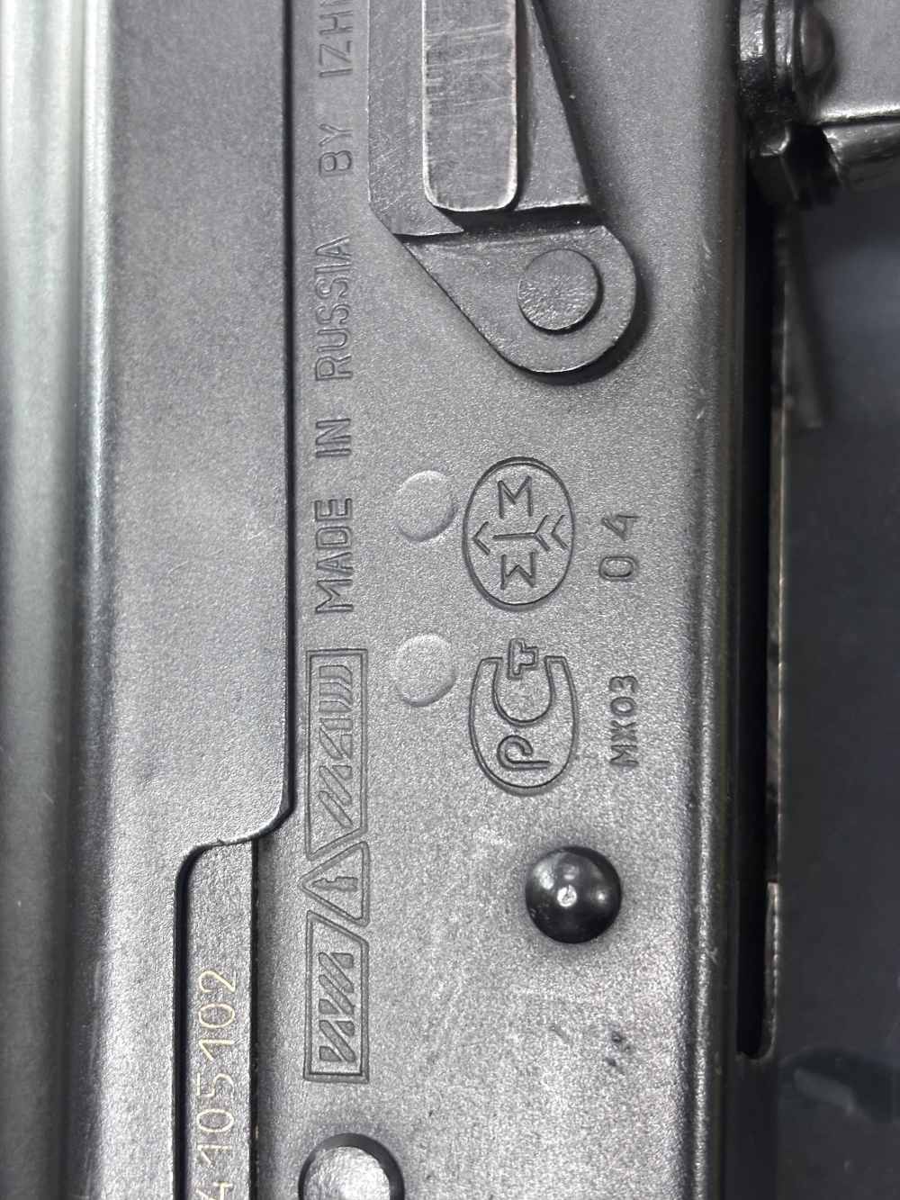 Izhmash Saiga Russian AK47 w/1mag RAMC import with floating scope mount -img-64