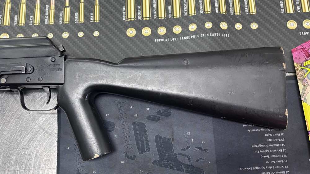 Izhmash Saiga Russian AK47 w/1mag RAMC import with floating scope mount -img-9