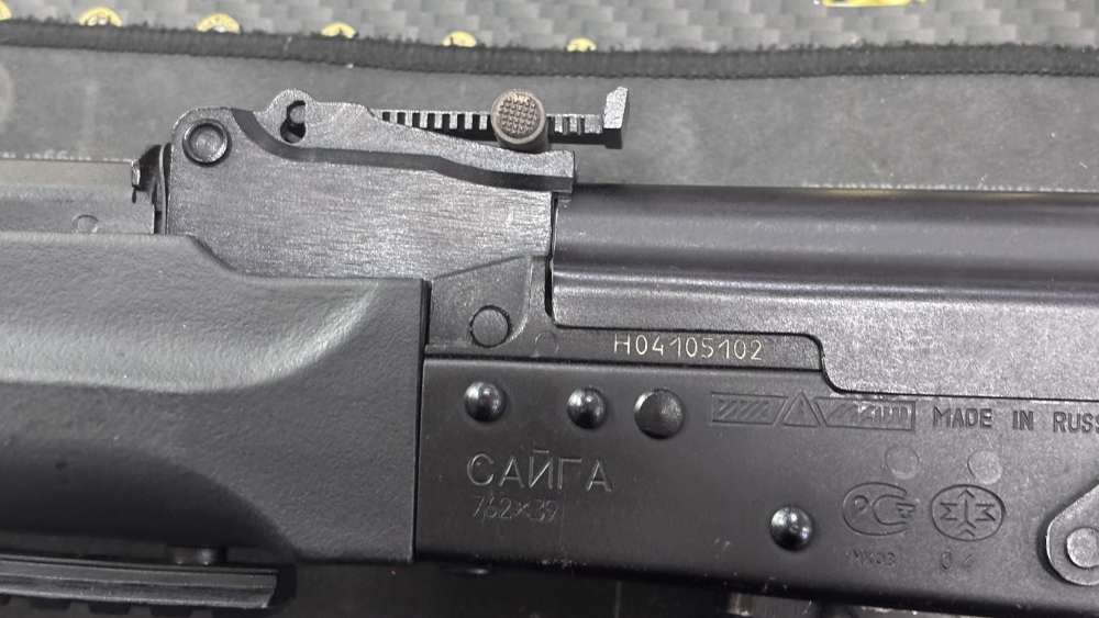 Izhmash Saiga Russian AK47 w/1mag RAMC import with floating scope mount -img-46