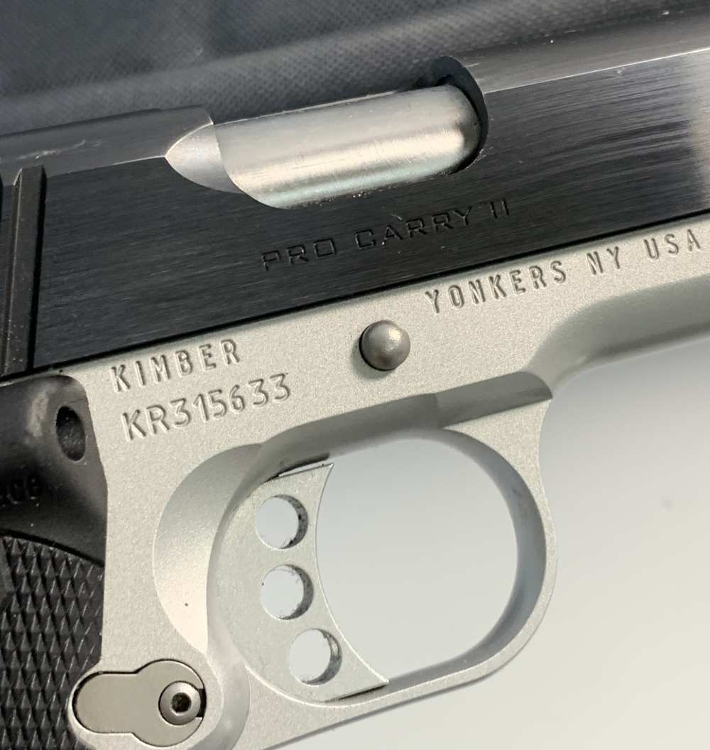 Kimber Pro Carry II Semi-Automatic Pistol 45 ACP w/ Crimson Trace Laser -img-5