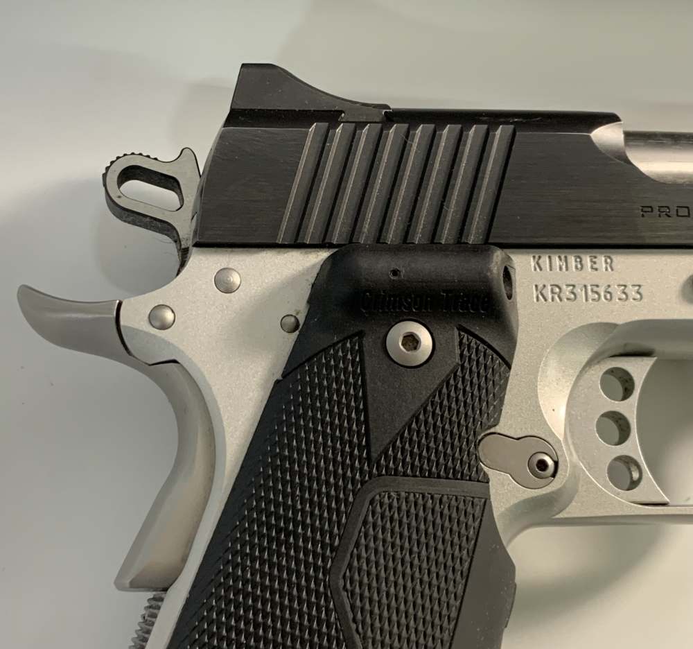 Kimber Pro Carry II Semi-Automatic Pistol 45 ACP w/ Crimson Trace Laser -img-3