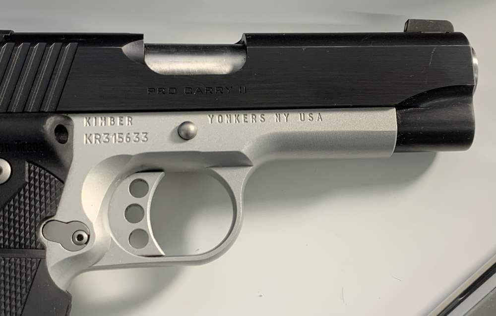 Kimber Pro Carry II Semi-Automatic Pistol 45 ACP w/ Crimson Trace Laser -img-4