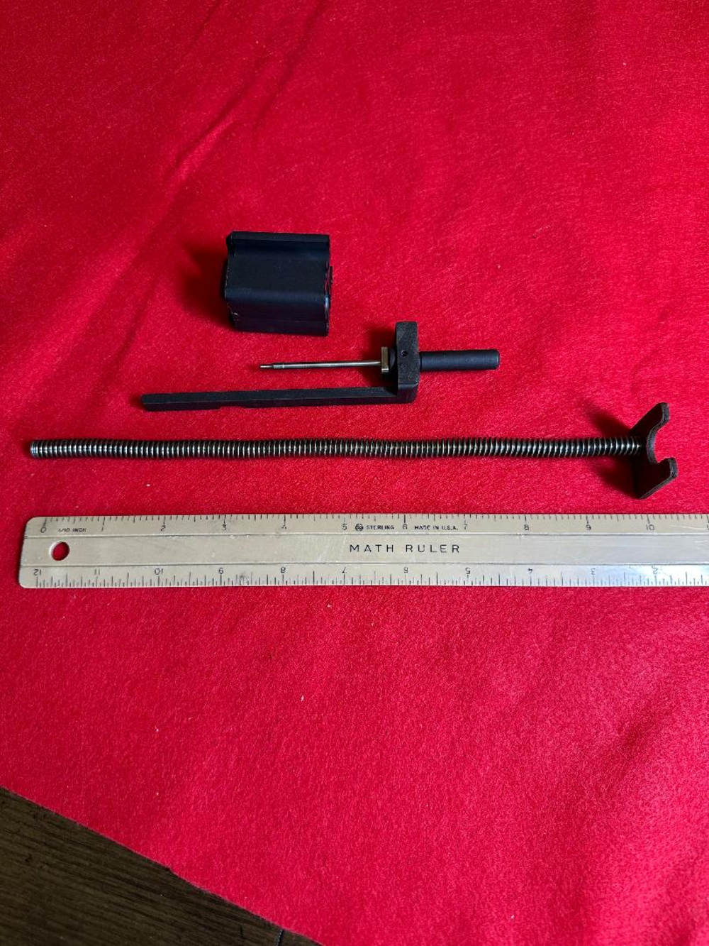 UZI Firing Pin Recoil Spring Buffer Block-img-0