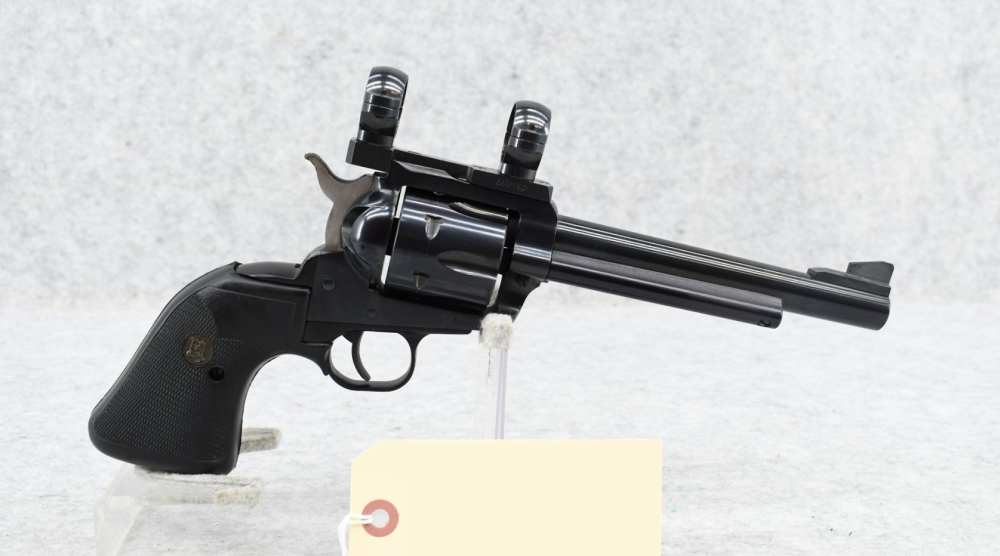 Ruger New Model Blackhawk .357 Mag 6.5" Leupold Mount Rings Excellent-img-0