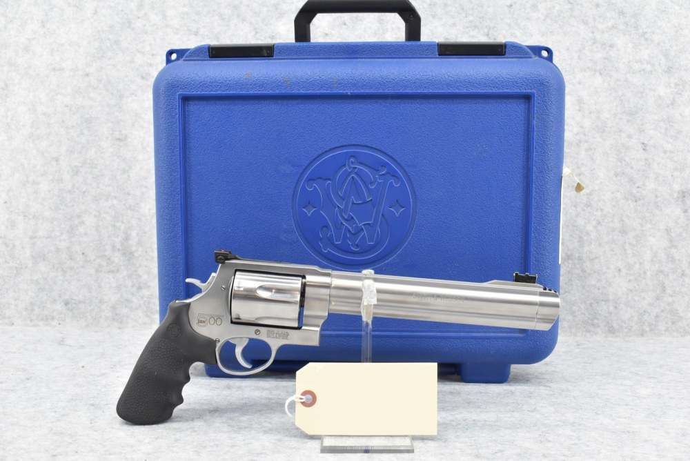 Smith & Wesson Model 500 .500 S&W 8 3/8" Ported Excellent Case 163500-img-0