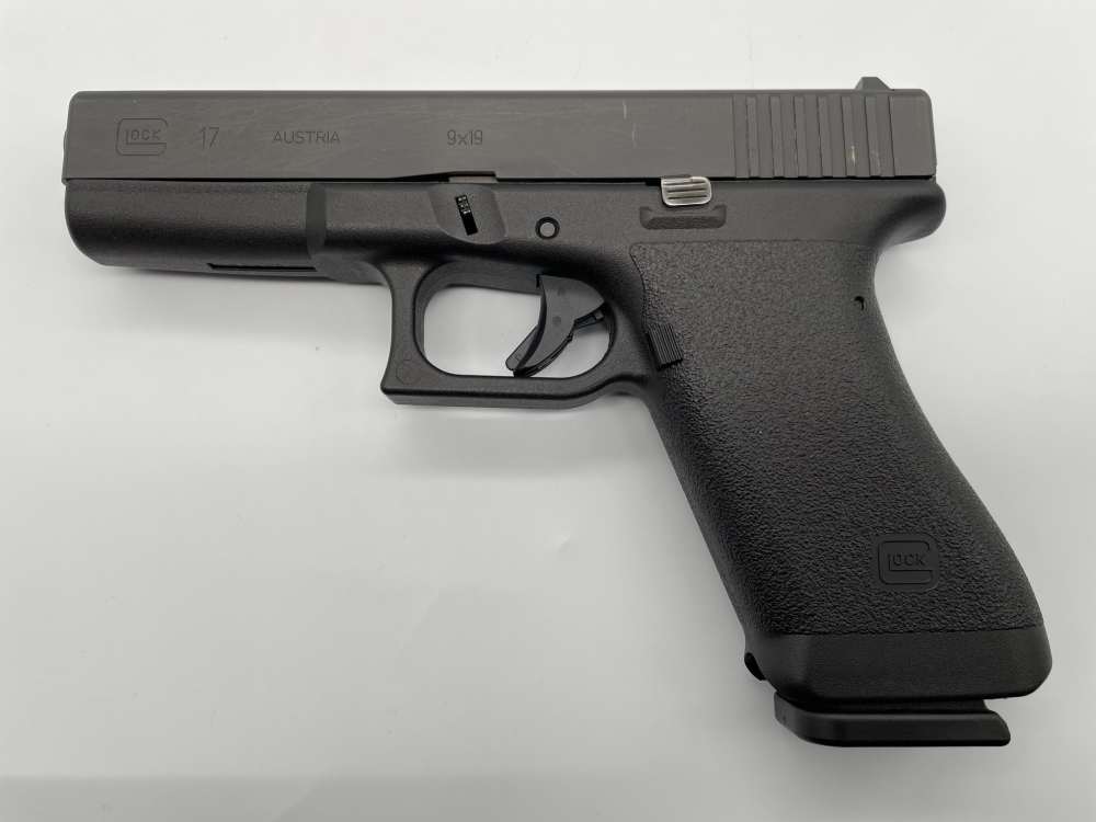 Glock 17 Classic Gen 1, 9MM Semi Auto Pistol, 2 Mags OG Case, Penny Auction-img-0