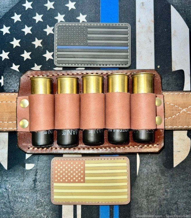 12 Gauge 5 Round  Belt/Sling “Combo Carrier”-img-0