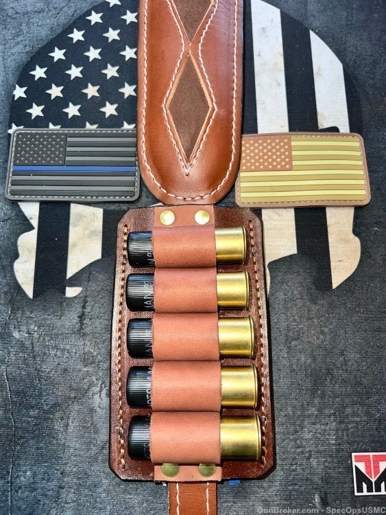 12 Gauge 5 Round  Belt/Sling “Combo Carrier”-img-2