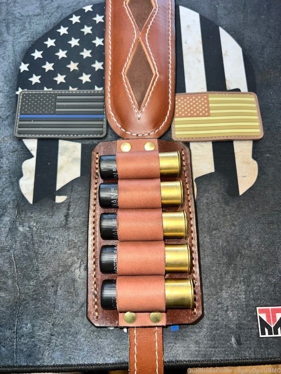 12 Gauge 5 Round  Belt/Sling “Combo Carrier”-img-3