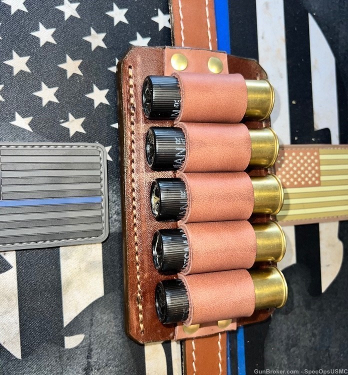 12 Gauge 5 Round  Belt/Sling “Combo Carrier”-img-6