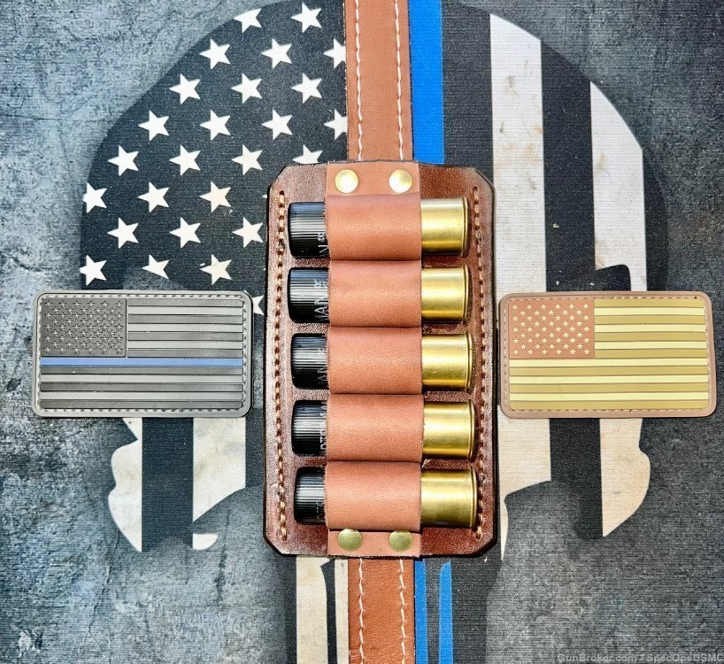 12 Gauge 5 Round  Belt/Sling “Combo Carrier”-img-4