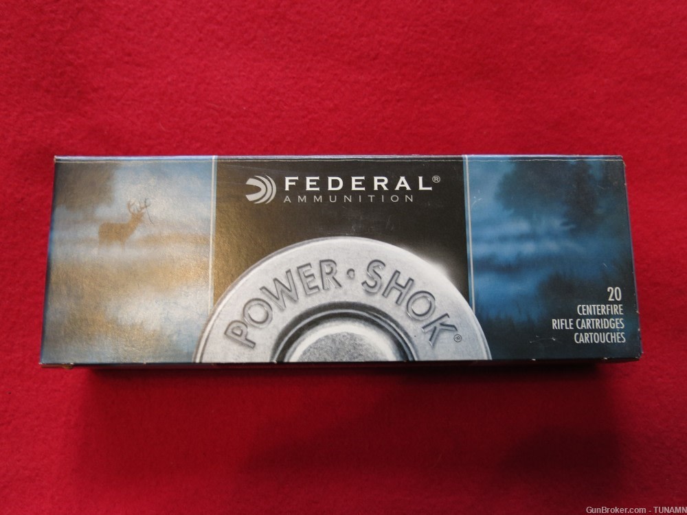 Federal Power-Shok 300 Win.Short Mag 180 Grain Soft Point Ammunition 20 RD-img-4