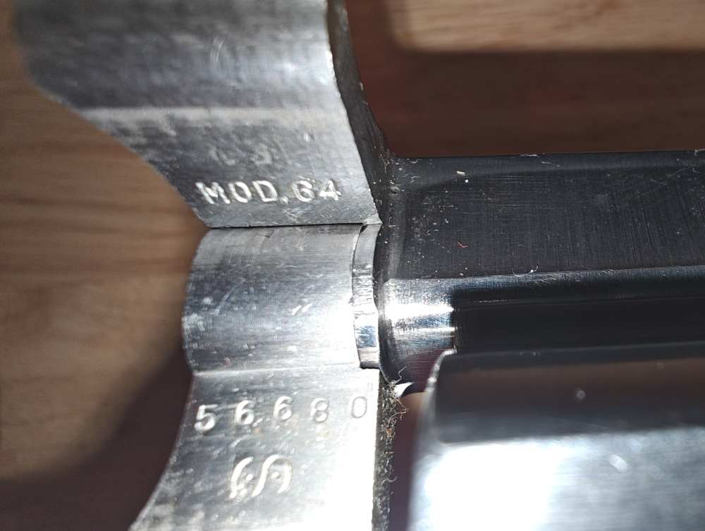 1973 Smith and Wesson S&W Model 64 No-Dash, 38 Special, 4"-img-3