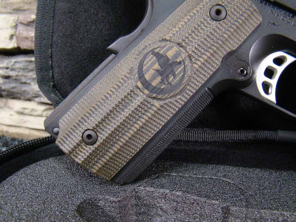 Nighthawk Custom 1911 GRP Recon Rail .45ACP 5" w/ SureFire X300 ULTRA light-img-9