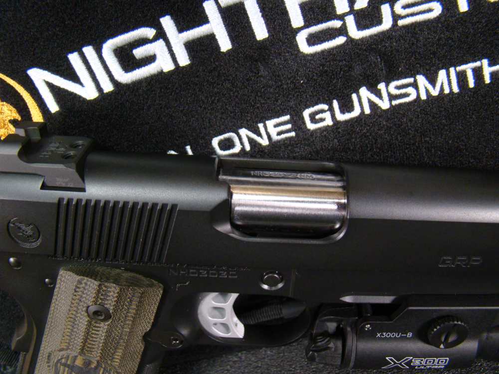 Nighthawk Custom 1911 GRP Recon Rail .45ACP 5" w/ SureFire X300 ULTRA light-img-11