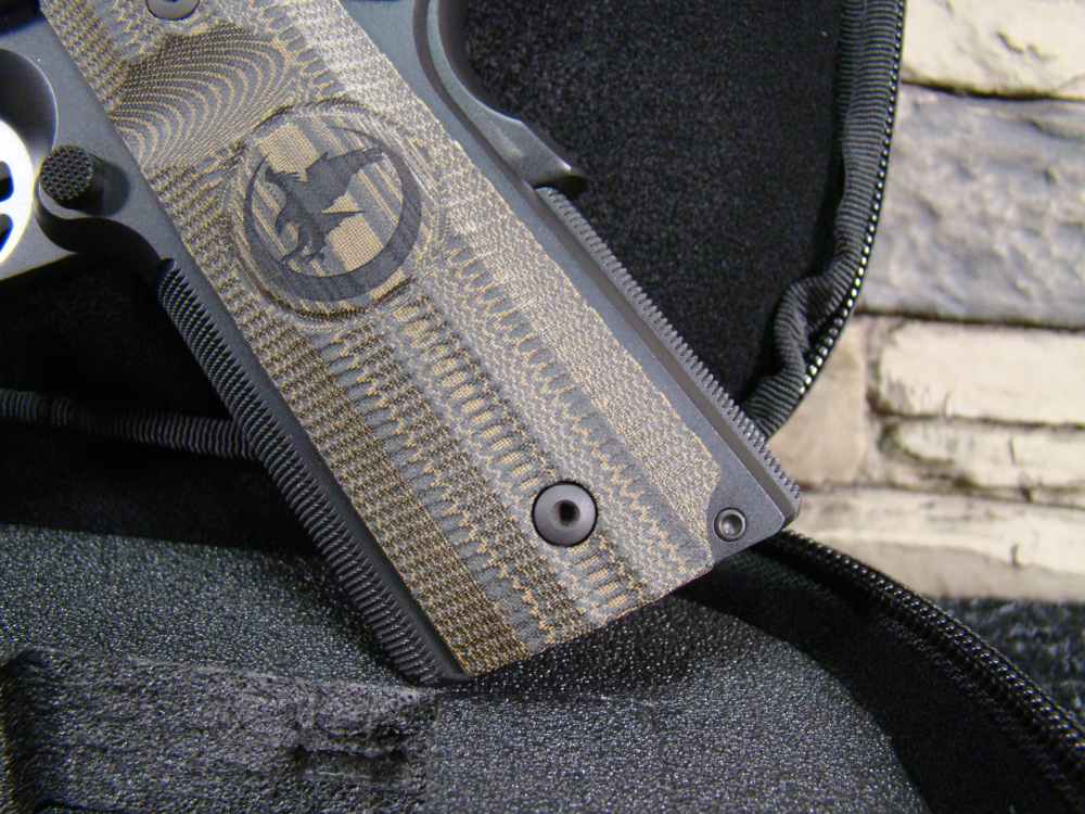 Nighthawk Custom 1911 GRP Recon Rail .45ACP 5" w/ SureFire X300 ULTRA light-img-3