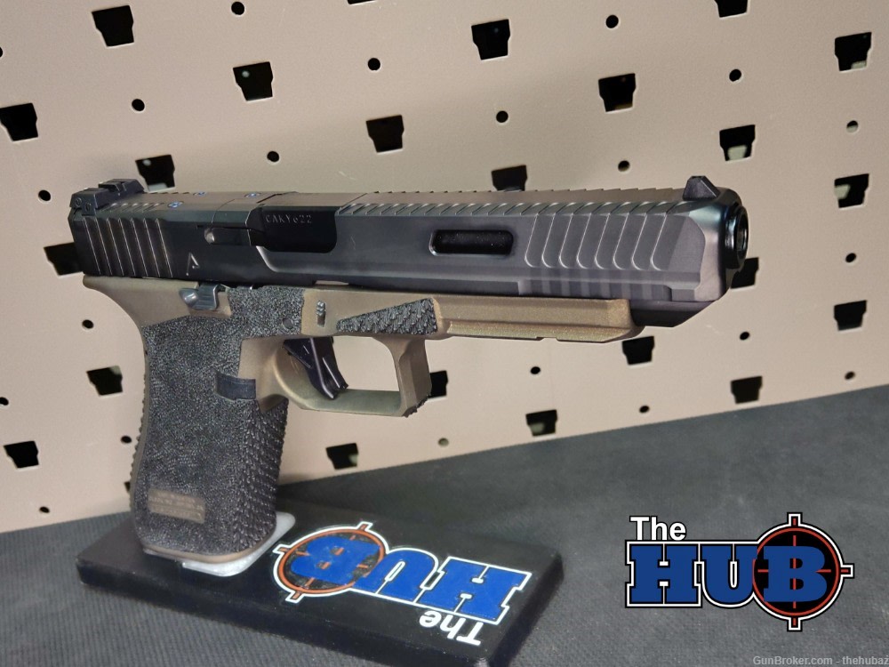 Agency Arms Custom Glock 34 Gavel 2-Tone Bronze-img-0