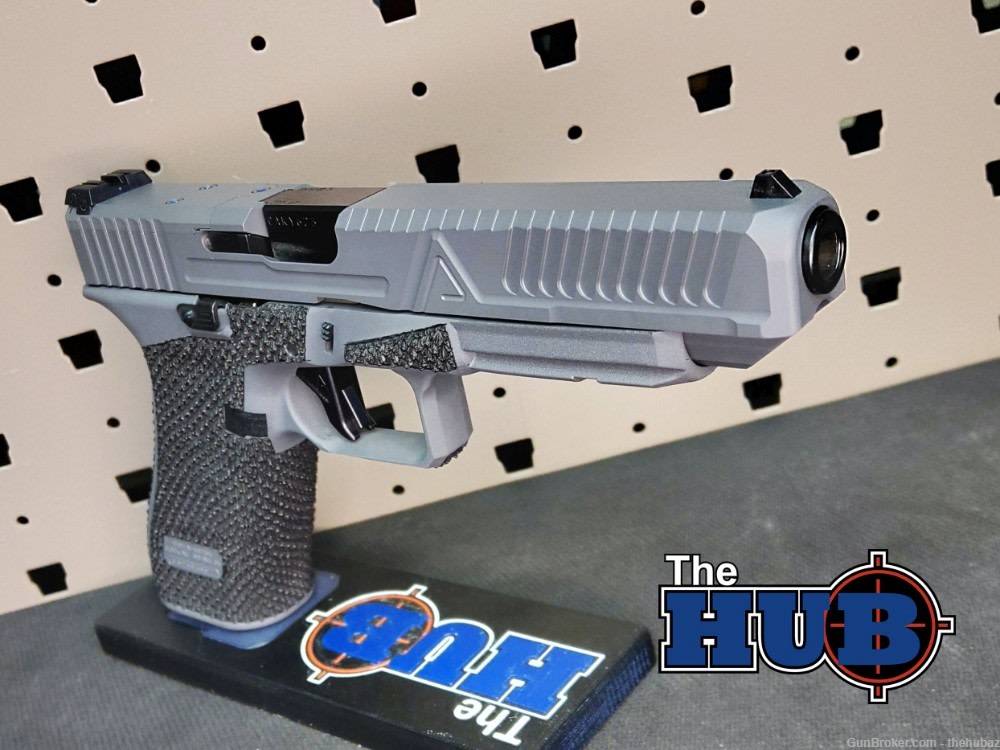 Agency Arms Custom Glock 34 Gavel 2-Tone Grey-img-0