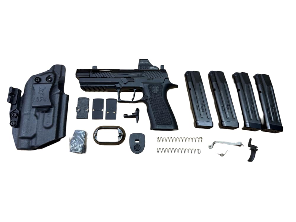 Sig Sauer P320 Compact Custom - GGP Slide Holosun 507C ACSS Agency Comp-img-0