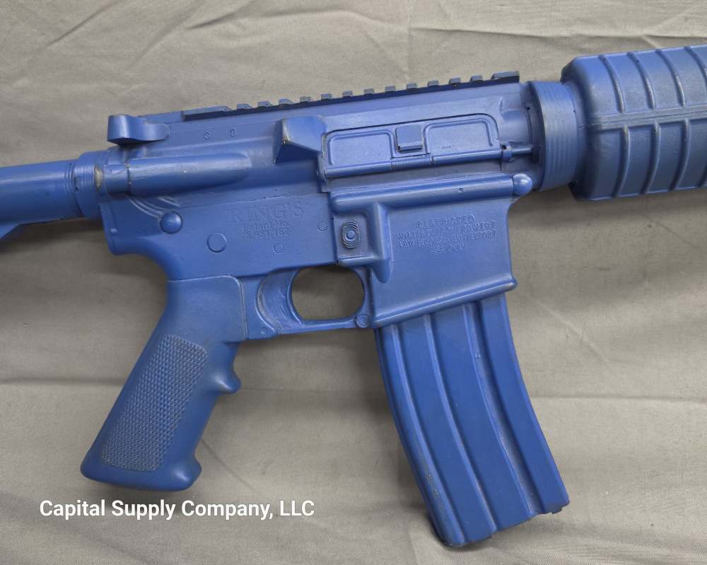 Ring's blue training rifle rubber ducky Colt Law Enforcement Carbine-img-4