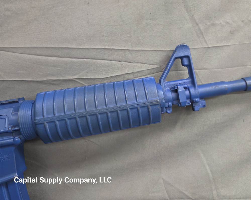 Ring's blue training rifle rubber ducky Colt Law Enforcement Carbine-img-5