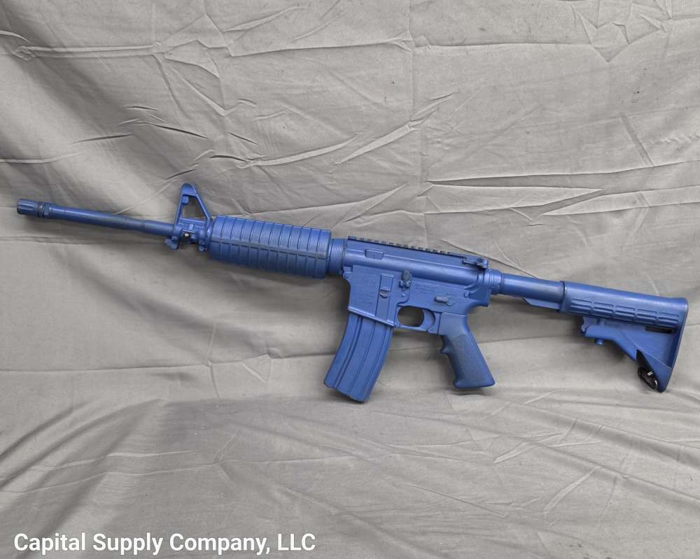 Ring's blue training rifle rubber ducky Colt Law Enforcement Carbine-img-11