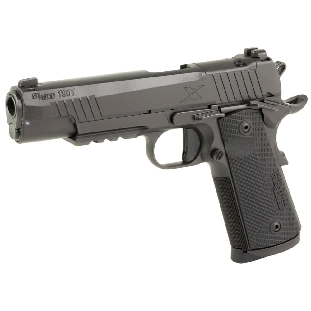 Sig Sauer 1911 X Series Optics Ready .45 ACP Pistol 5" Barrel - DLC Finish -img-0