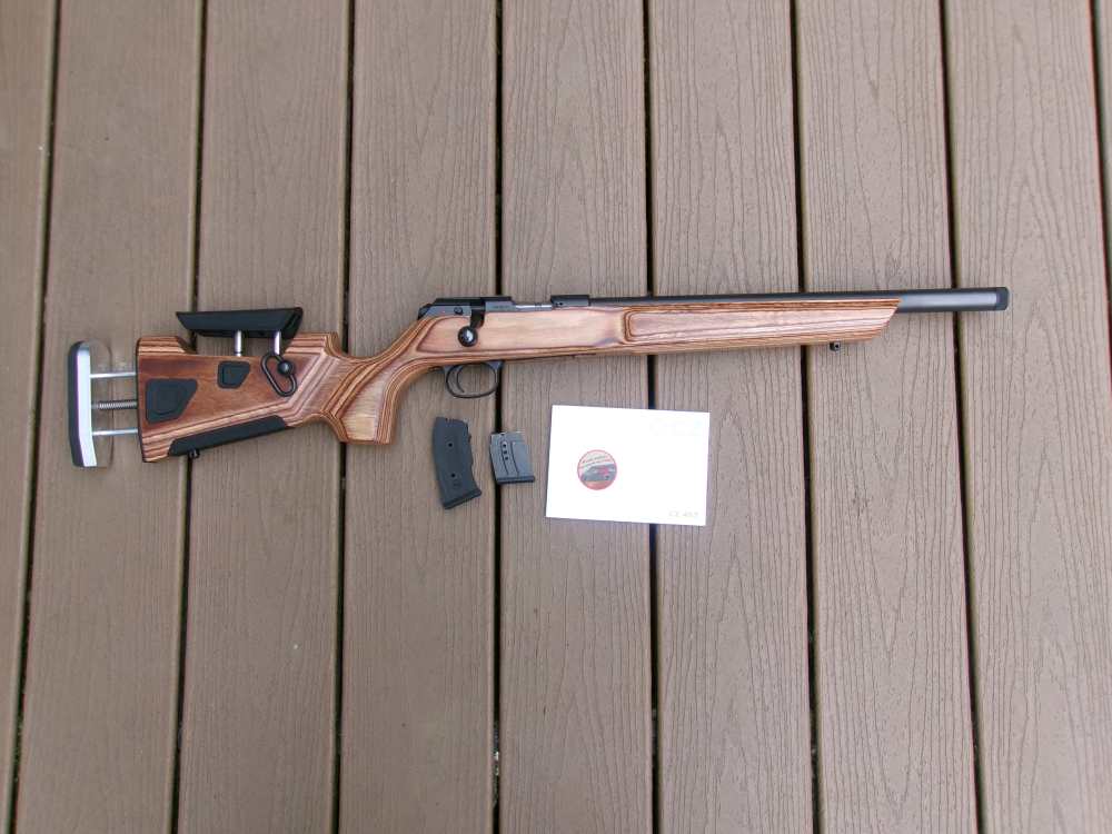 CZ 457 AT-ONE Varmint .22lr 16.5" Bolt Action w/ Boyds Adj Laminated Stock -img-2