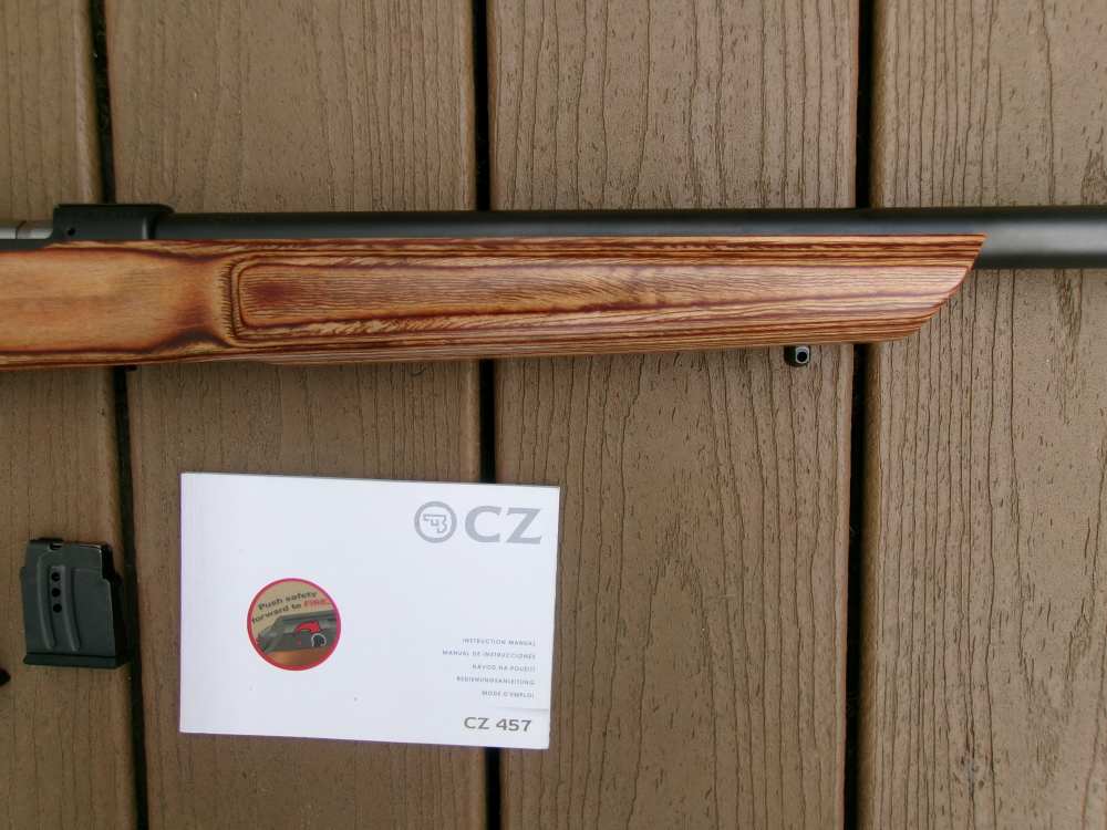 CZ 457 AT-ONE Varmint .22lr 16.5" Bolt Action w/ Boyds Adj Laminated Stock -img-6