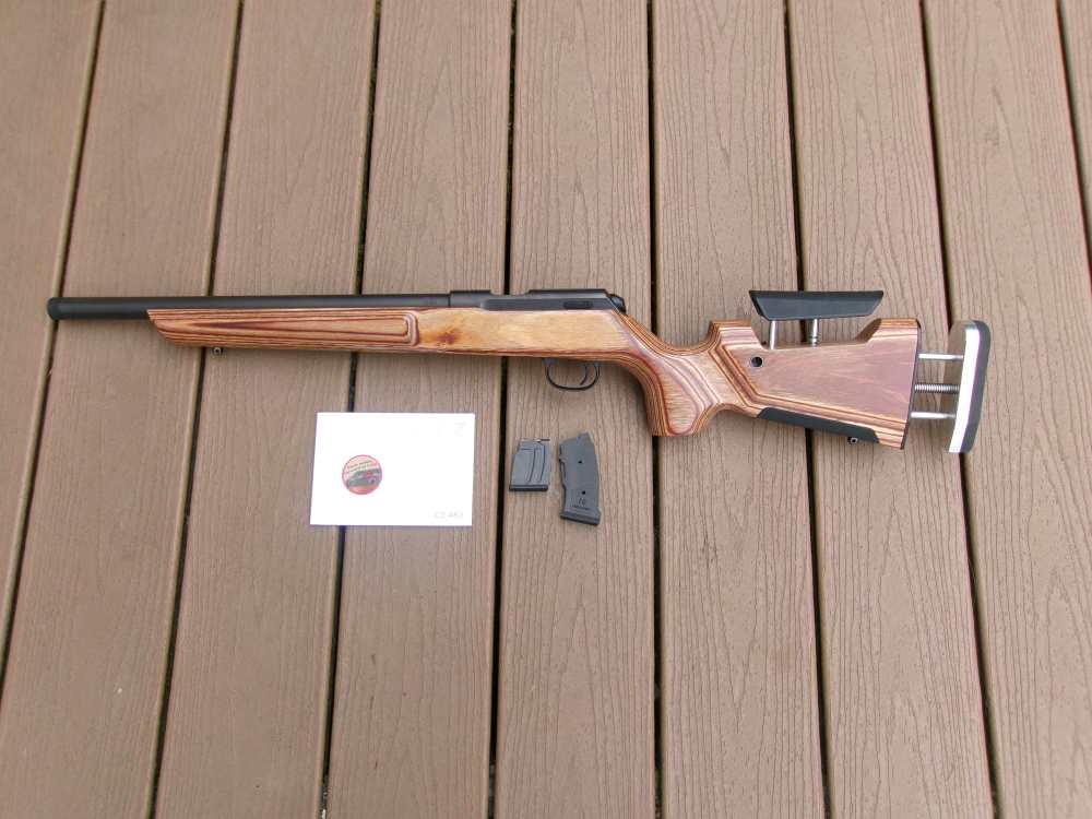 CZ 457 AT-ONE Varmint .22lr 16.5" Bolt Action w/ Boyds Adj Laminated Stock -img-8