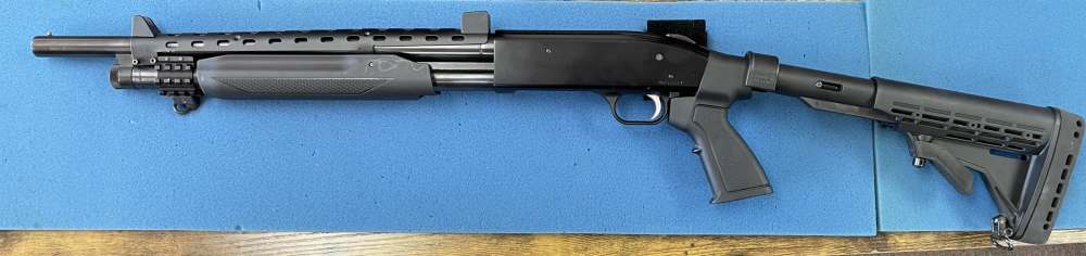 Mossberg 500 Tactical, 12GA Pump Action Shotgun, Penny Auction-img-5