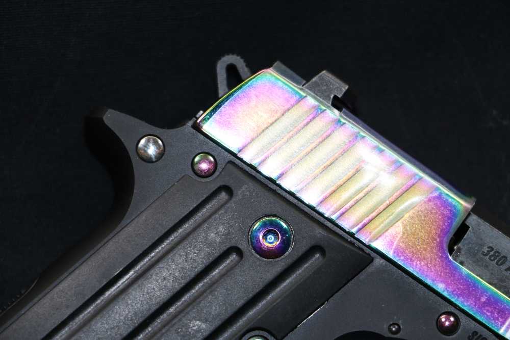 NEW! Sig Sauer P238 Rainbow Titanium .380ACP 2.7" 6-rounds -img-7
