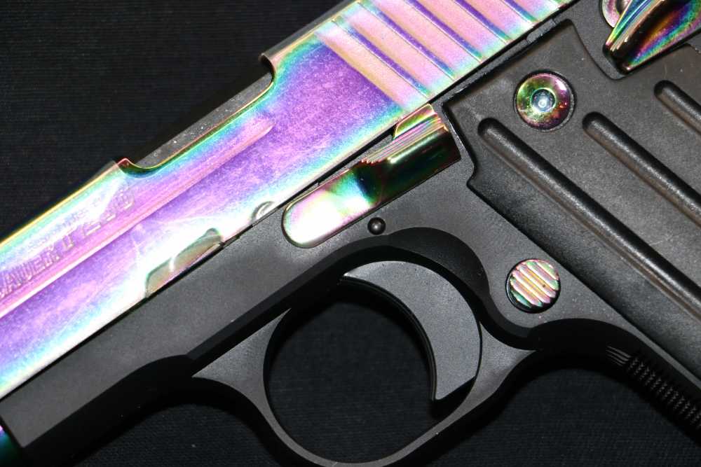 NEW! Sig Sauer P238 Rainbow Titanium .380ACP 2.7" 6-rounds -img-2