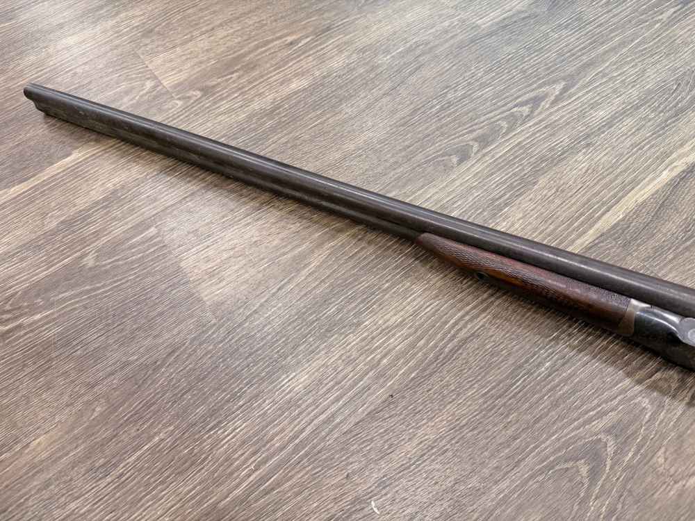 AMERICAN GUN CO. KNICKERBOCKER FIELD SXS POOR CONDITION 30" BBL 12GA-img-4