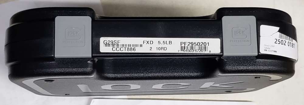 Glock 29SF 10mm 3.78in barrel 2-10rd magazines pf2950201-img-13