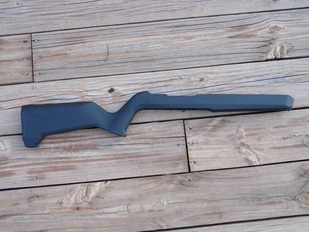 Ruger 10/22 Magpul stock MOE X22 black for skinny pencil barrel  -img-2