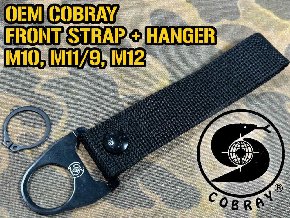 OEM COBRAY FRONT STRAP HANGER ASSEMBLY MAC-10 M11/9 M12 M10 RPB SWD NOS-img-0