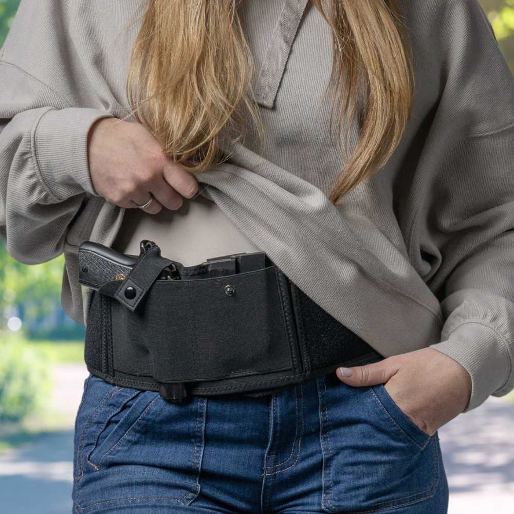 Unisex Neoprene Belly Band for Concealed Carry by DS Conceal-XL-img-5