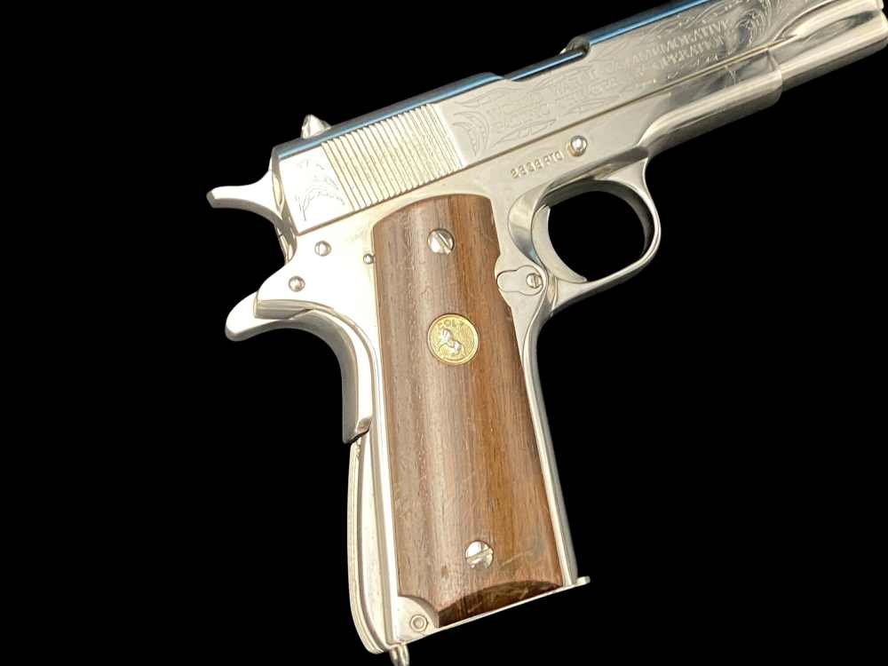 Colt Commemorative 1911, 45ACP, CALI LEGAL, High Polish, MFG 1970 C&R-img-7