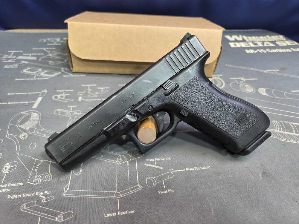 Glock 22 Gen 2 LE Surplus Blue Label? Semi-Auto Pistol-img-0