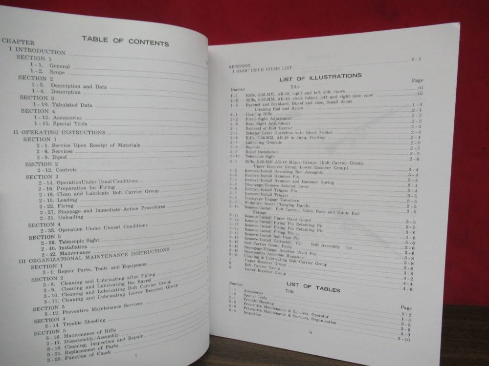 RARE Original Armalite AR18 Operating And Maintenance Manual-img-3