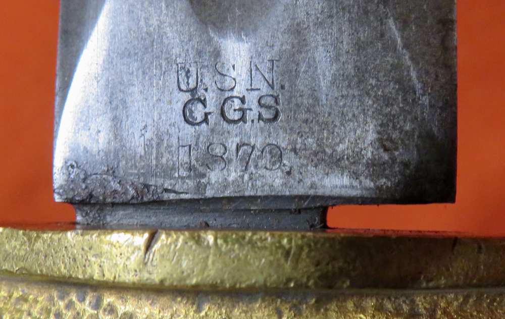 Lot# 25-Rare Ames Sword Co. Fraternal/Theatrical Sword Using U.S. Navy M187-img-15