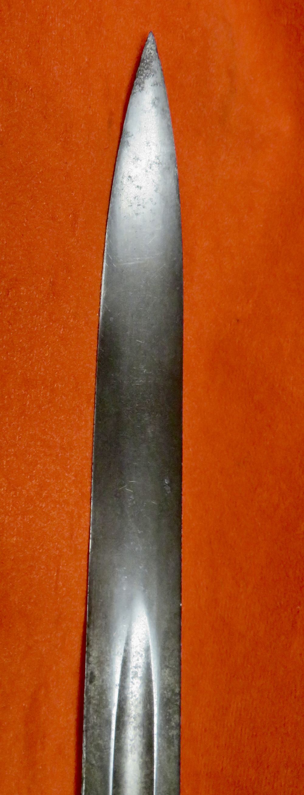 Lot# 25-Rare Ames Sword Co. Fraternal/Theatrical Sword Using U.S. Navy M187-img-6
