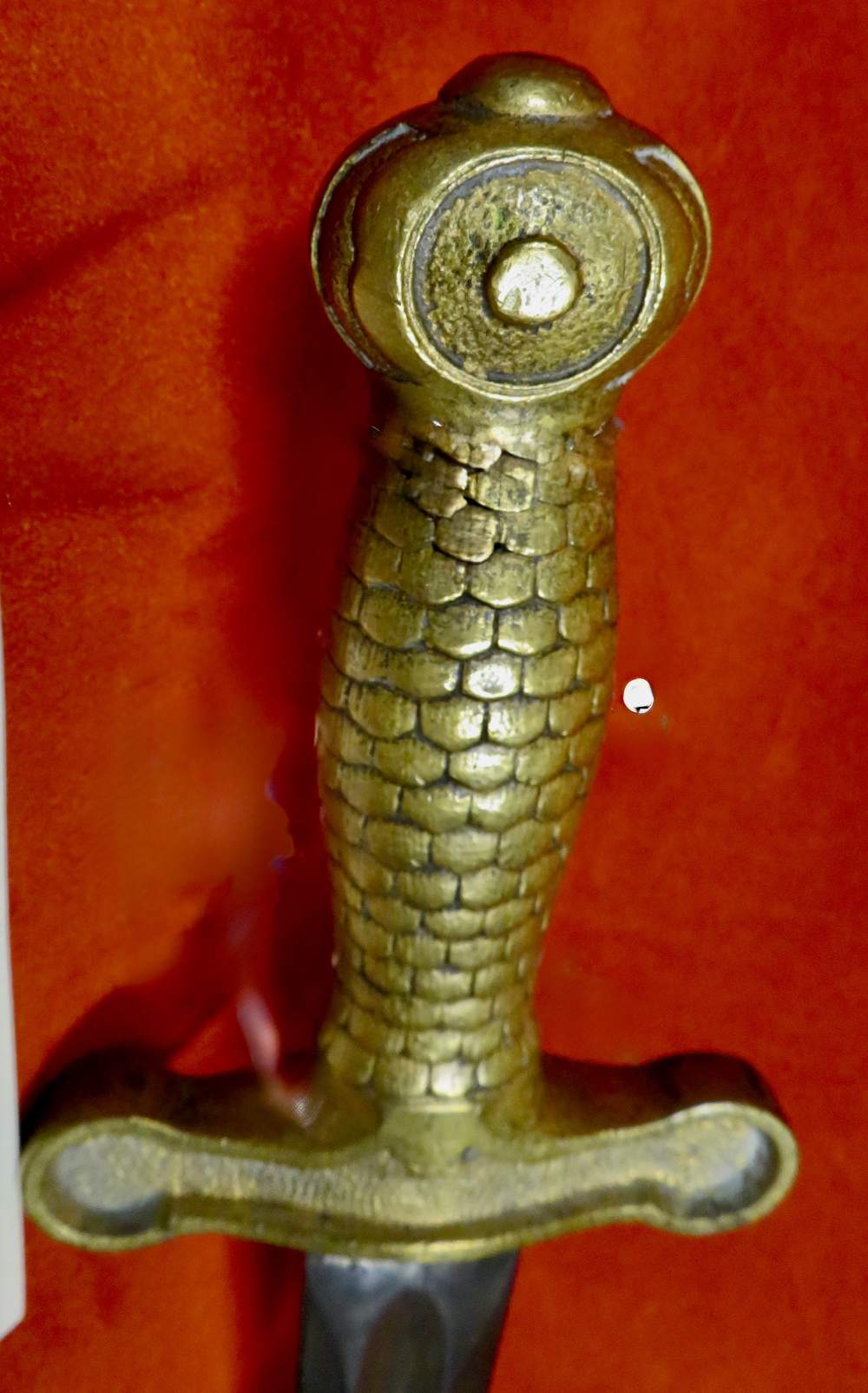 Lot# 25-Rare Ames Sword Co. Fraternal/Theatrical Sword Using U.S. Navy M187-img-2