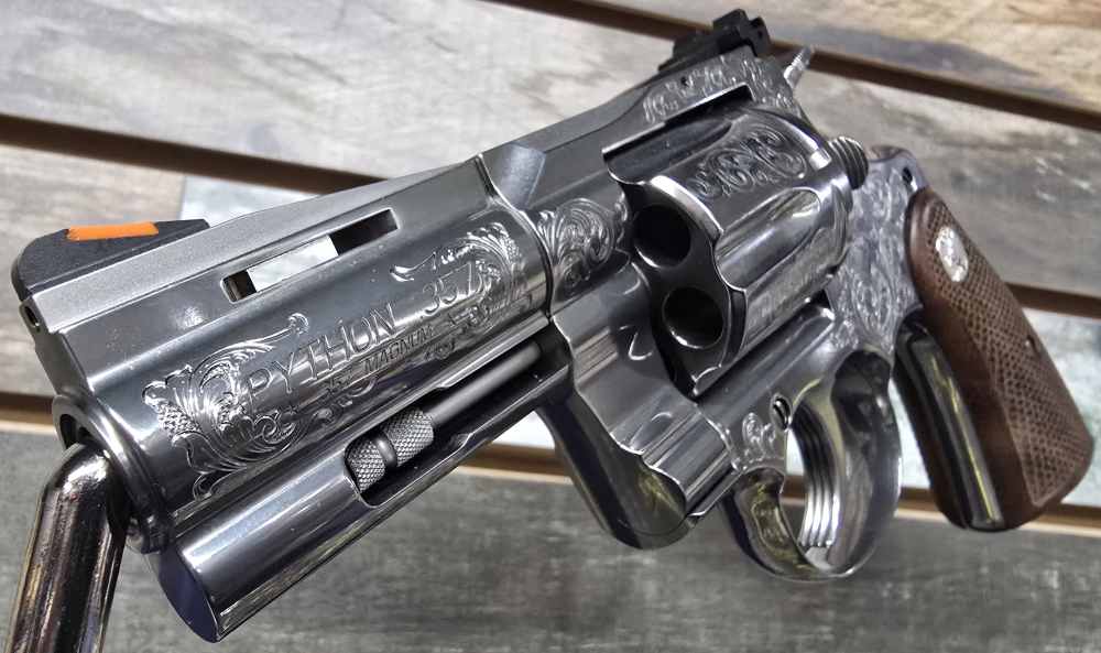  Colt Python “Armory Style B+” Factory Engraved  – Custom Shop Model D-img-2